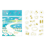 King Jim -  KITTA Collage Washi Tape | Hill
