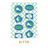 King Jim - Pegatinas KITTA Collage Washi Tape | Planet
