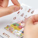 King Jim - Pegatinas KITTA Collage Washi Tape | Planet