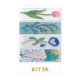 King Jim - Pegatinas KITTA Clear Sticky Note | Flower