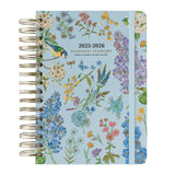 Kokonote - Agenda Escolar 2025/2026 | 12 Meses | Día Página A5 | Muse Seasonal Flowers