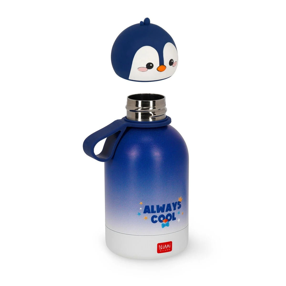 Legami - Botella Térmica Infantil - Hot&Cold BFF | Penguin