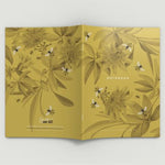 Libreta A5 Ilustraciones Botánicas e Insectos · Mostaza