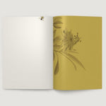 Libreta A5 Ilustraciones Botánicas e Insectos · Mostaza