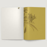 Libreta A5 Ilustraciones Botánicas e Insectos · Mostaza