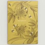 Libreta A5 Ilustraciones Botánicas e Insectos · Mostaza