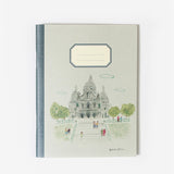Pansydaisy - L'APRÈS-MIDI - Cuaderno de bolsillo con líneas | Paris Sacré Coeur