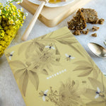 Libreta A5 Ilustraciones Botánicas e Insectos · Mostaza