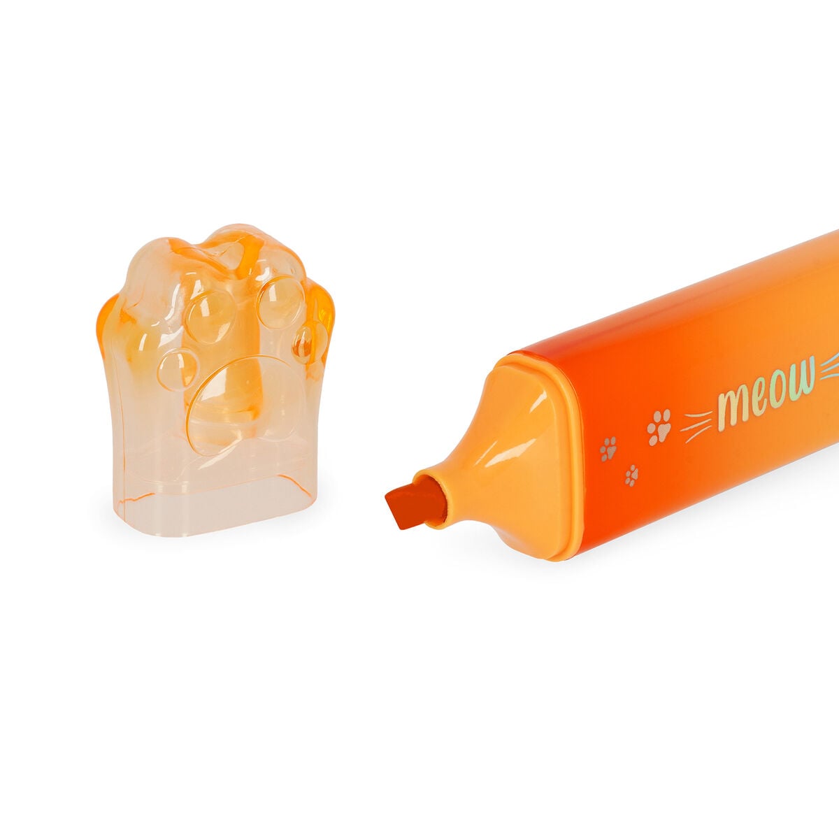 Legami - Subrayador Meow | Naranja - vista 2