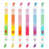 Legami - Set of 6 Dual-Tip Highlighters | Meow Kitty