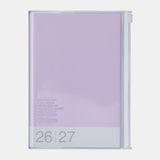 MARK'S - Agenda Semanal Vertical 2027 | B6 | Colors Lavender