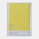 MARK'S - Agenda Semanal Vertical 2027 | B6 | Colors Yellow