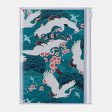 MARK'S - 2027 Vertical Weekly Planner | B6 | Japan Birds Green