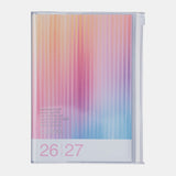 MARK'S - 2027 Vertical Weekly Planner | B6 | Gradient Magenta