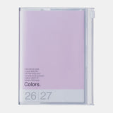 MARK'S - Agenda Semanal Vertical 2027 | A6 | Colors Lavender