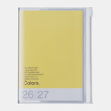 MARK'S - Agenda Semanal Vertical 2027 | A6 | Colors Yellow