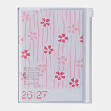 MARK'S - 2027 Vertical Weekly Planner | A6 | Patterns Cherry Blossom