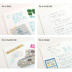 Kokuyo - Jibun Techo IDEA | Pack de 2 cuadernos B6 Slim — detalles y uso