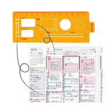 Kokuyo - JIBUN TECHO Goods Template Plan version - Plantilla — detalles y uso