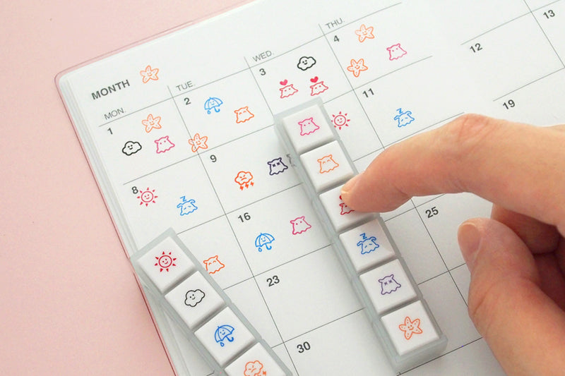 Kodomo no Kao - Sello Pochitto6 | Log Weather - imagen 2
