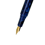 Hightide - Pluma Marbled Fountain Pen Attaché Navy