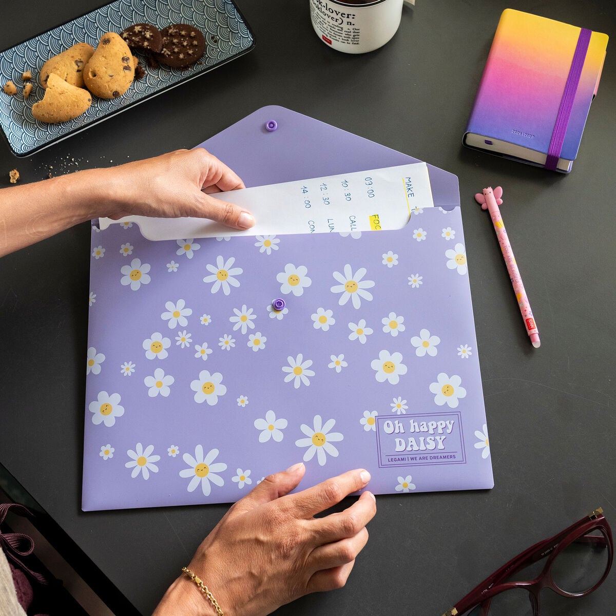 Legami - Carpeta Portadocumentos | Fold & Order Daisy - vista 6