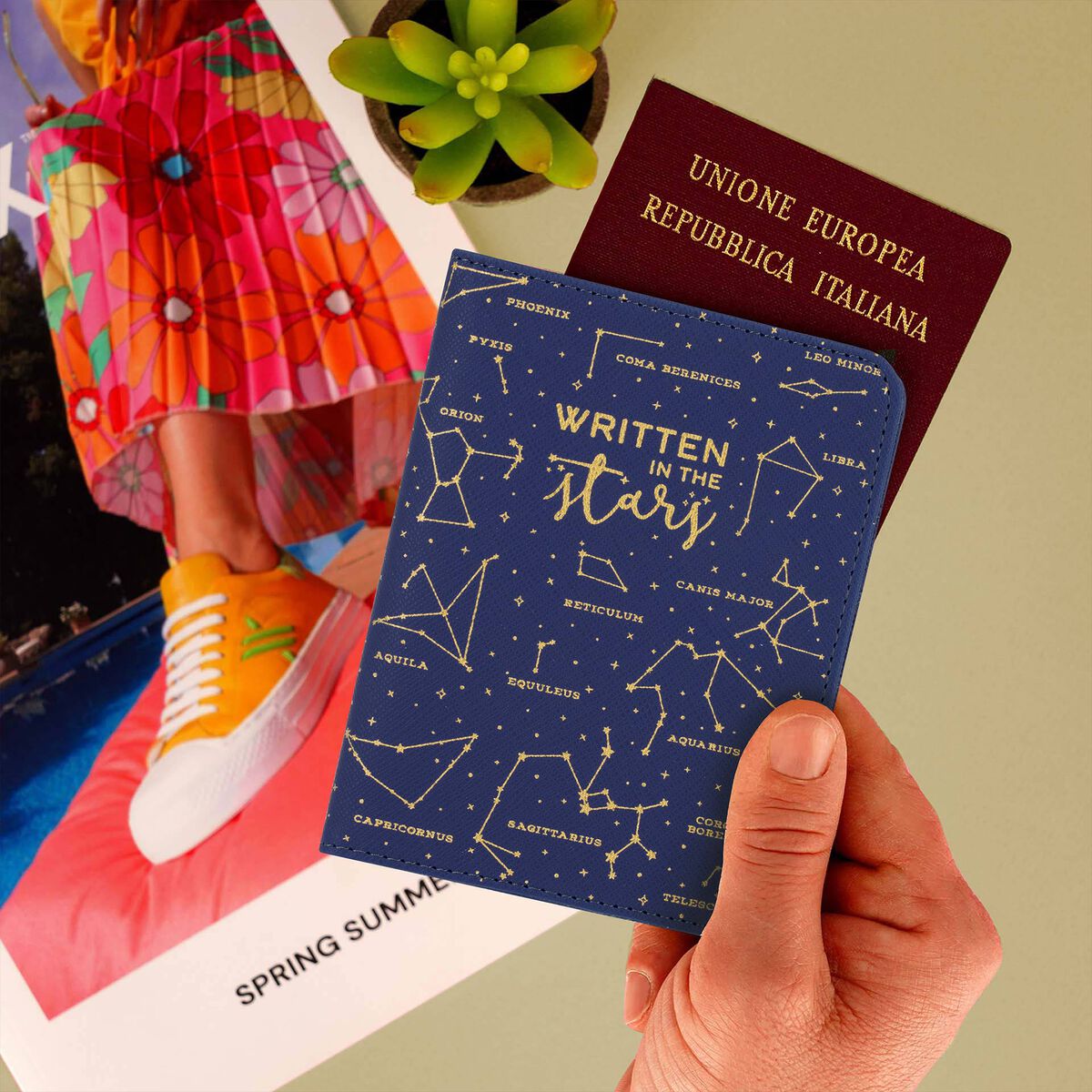 Legami - Funda para Pasaporte | Stars - vista 3