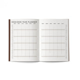 Octagon Design - Monthly Planner Plus |  Aug 2024 - Jul 2025 | Big A4 | Kraft