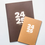 Octagon Design - Monthly Planner Plus |  Aug 2024 - Jul 2025 | Big A4 | Kraft
