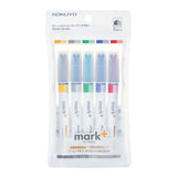 Kokuyo - Mark+ 2 Tone Marker Type 2  | Set of 5 | Type 2