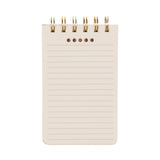 Designworks Ink - Bloc de Notas A Dopo Twin Wire Notepad A6 - Moon