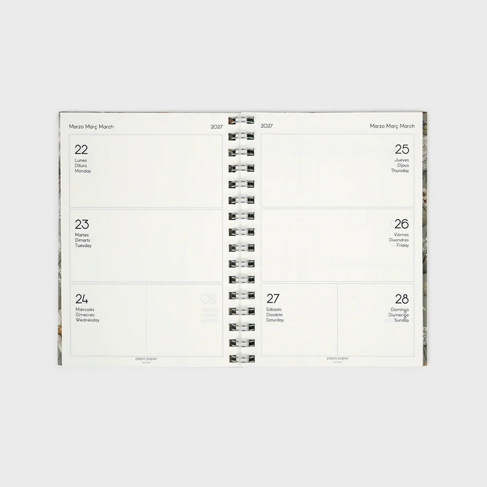 Pepa Paper – Academic Planner 2026-27 | Week to View | A5 | Botanic Wild