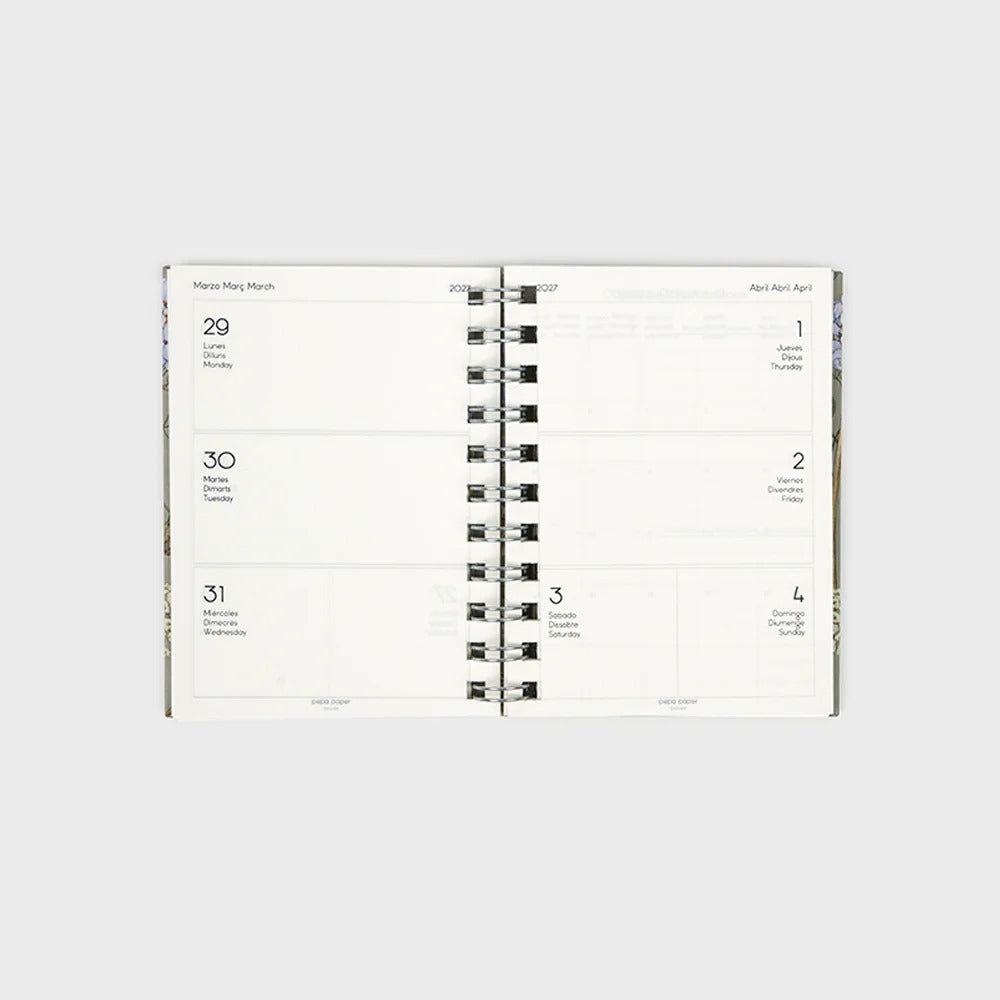 Pepa Paper – Academic Planner 2026-27 | Week to View | A6 | Botanic Wild