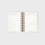 Pepa Paper – Agenda Académica 2026-27 | Semana Vista | A6 | Pressed Flowers Light