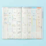 Kokuyo - Jibun Techo 2027 DIARY | Recambio de agenda semanal A5 Slim — interior y detalles