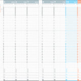 Kokuyo - Jibun Techo 2027 DIARY | Recambio de agenda semanal B6 Slim — interior y detalles