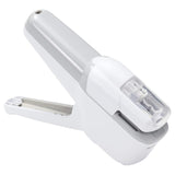 Kokuyo - Stapler Harinacs Handy grapadora de presión sin grapas | 10 Hojas | Blanca