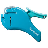 Kokuyo - Stapler Harinacs Compact Alpha grapadora de presión sin grapas | 5 Hojas | Blue