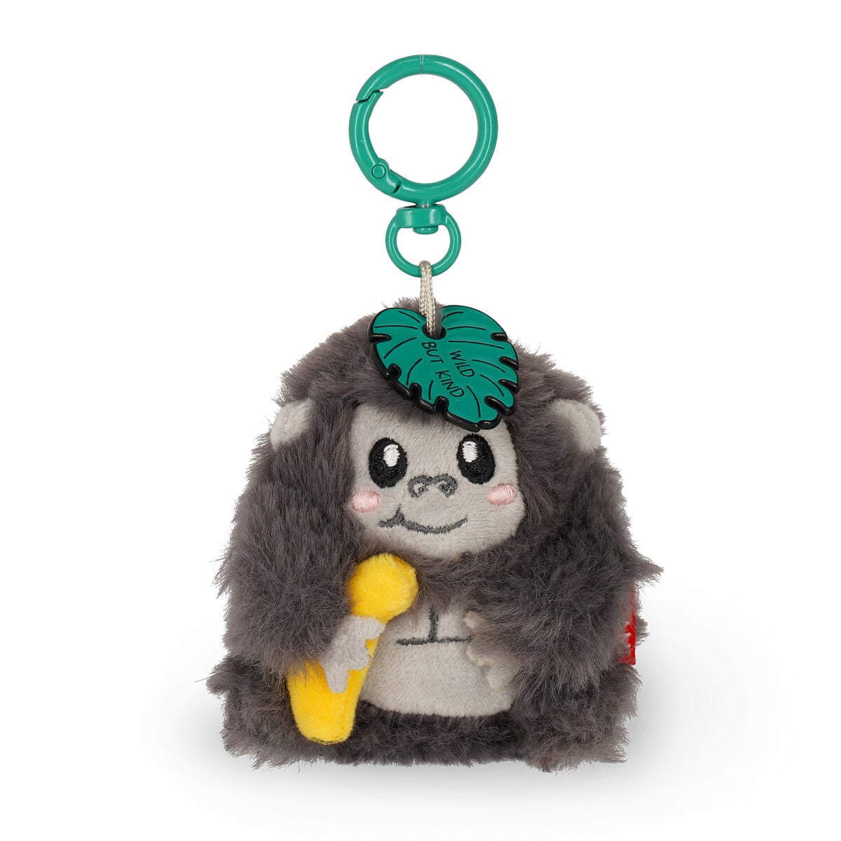 Llavero de peluche Tiny Super Soft Gorilla de Legami