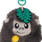 Detalle 3 de llavero de peluche tiny super soft gorilla de legami