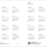 Kokuyo - Softring Sooofa Diary 2026 Planificador Mensual + Notas  B6 | Navy