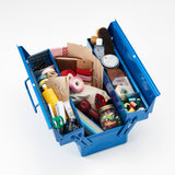 TOYO STEEL ST-350 Cantilever Caja de Herramientas y Almacenaje  | ANTIQUE GREEN