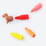Kikkerland – Rainbow Dachshund Markers