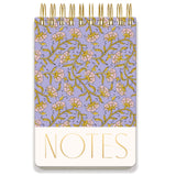 Designworks Ink - Large Chunky Notepad | Hojas con Líneas | Purple Vintage Floral