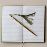 Roomytown - Cuaderno Slim con Líneas | Fortune Favours the Brave