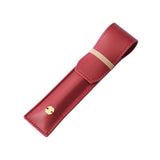 Ystudio - Estuche de Piel Vegana para Bolígrafo - Classic Reflect | Red