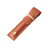 Ystudio - Vegan Leather Pen Pouch - Classic Reflect | Caramel