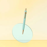 Ystudio- Bolígrafo Glamour Evolve - Ocean Sustainable Ballpoint Pen - Teal Green