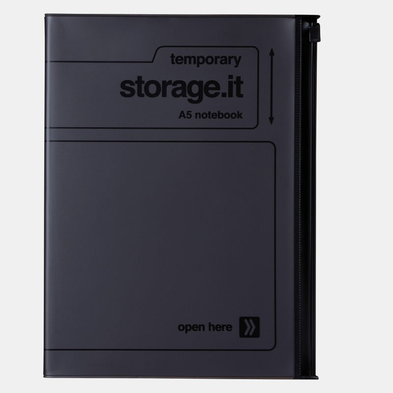 Mark's - Storage.it Notebook | Dotted and lined | Black