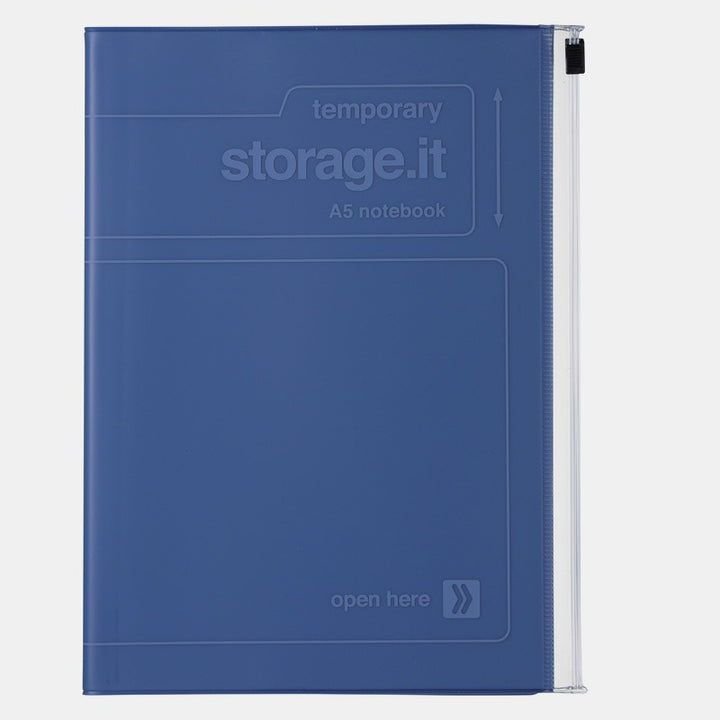 Mark's - Storage.it Notebook | Dotted and lined | Navy